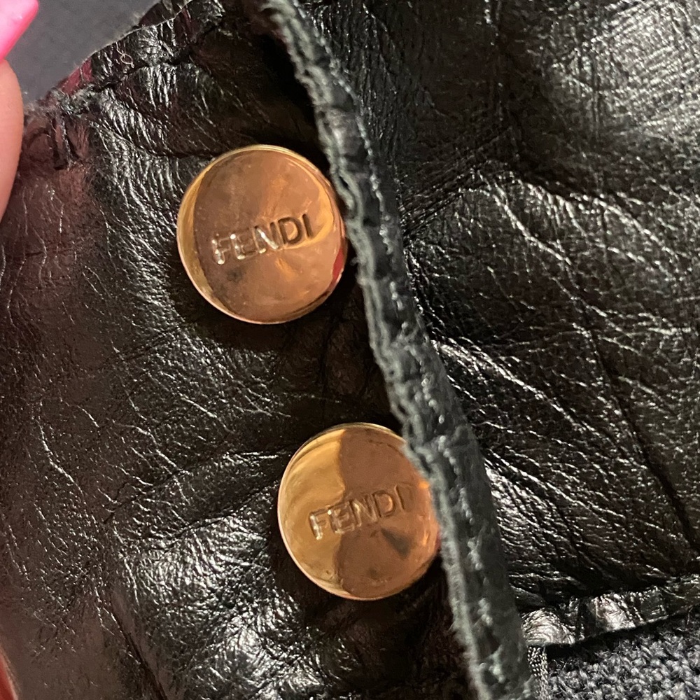 Fendi Authentic Genuine Leather Skirt - Picture 10 of 11